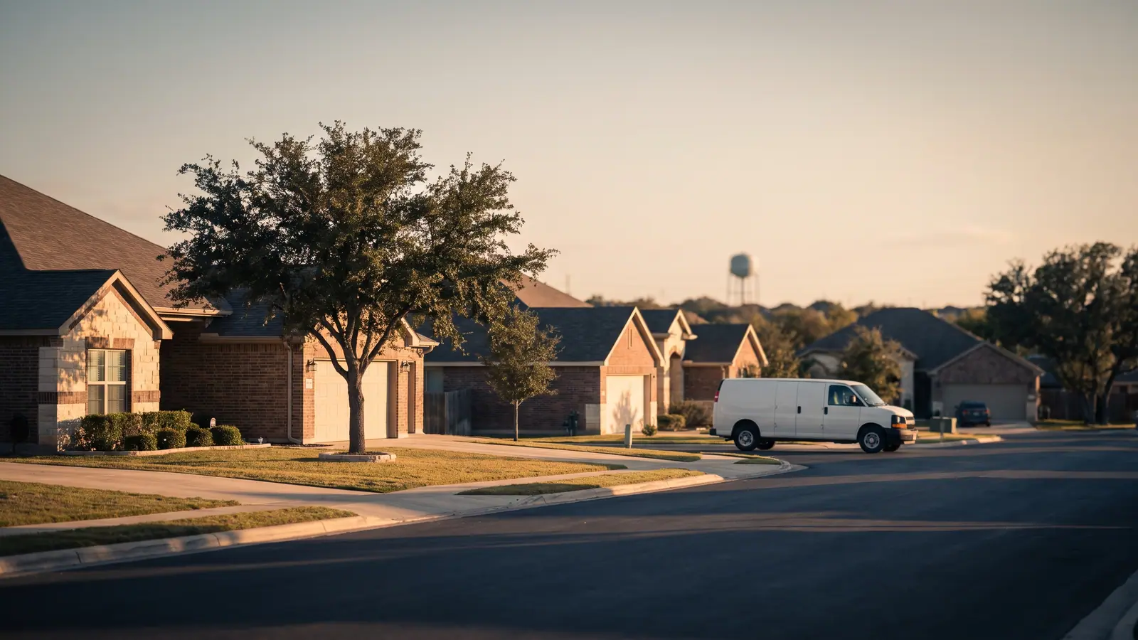 Residential street in Selma, Texas — Hill Country Plumbing Pros service area