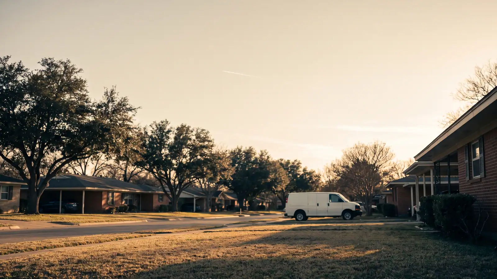 Residential street in Universal City, Texas — Hill Country Plumbing Pros service area